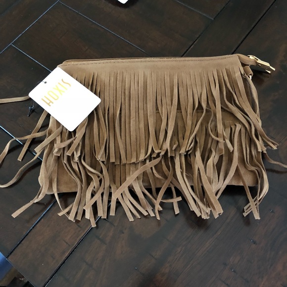 Fringe Cross Body Bag Womens Small Shoulder - Picture 1 of 3